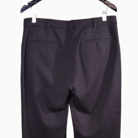 Eileen Fisher Black Straight Leg Ponte Pants - Picture 4 of 6
